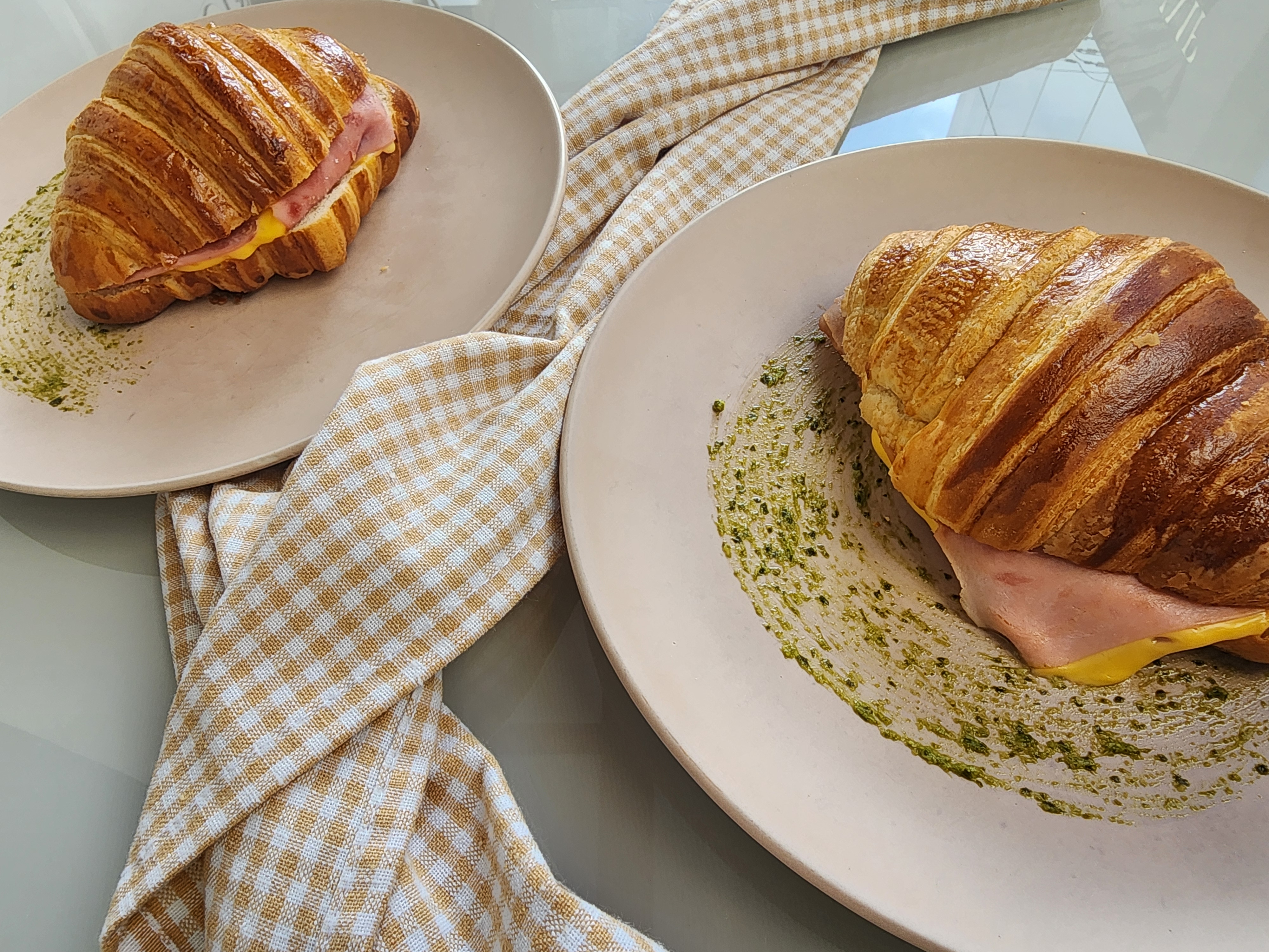 Croissant Presunto e Queijo